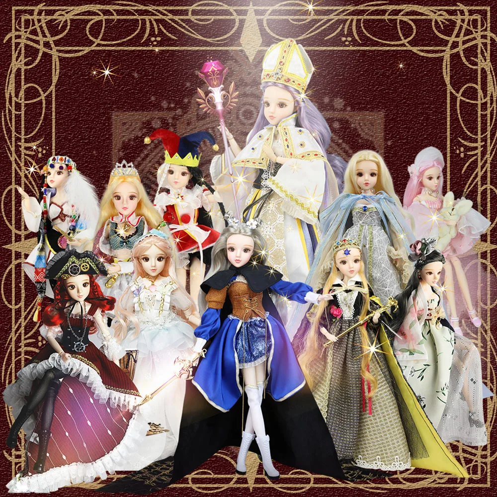 BJD 1/6 кукла MMGirl Таро карты серии 30 см совместное тело мечта подарок игрушки для
