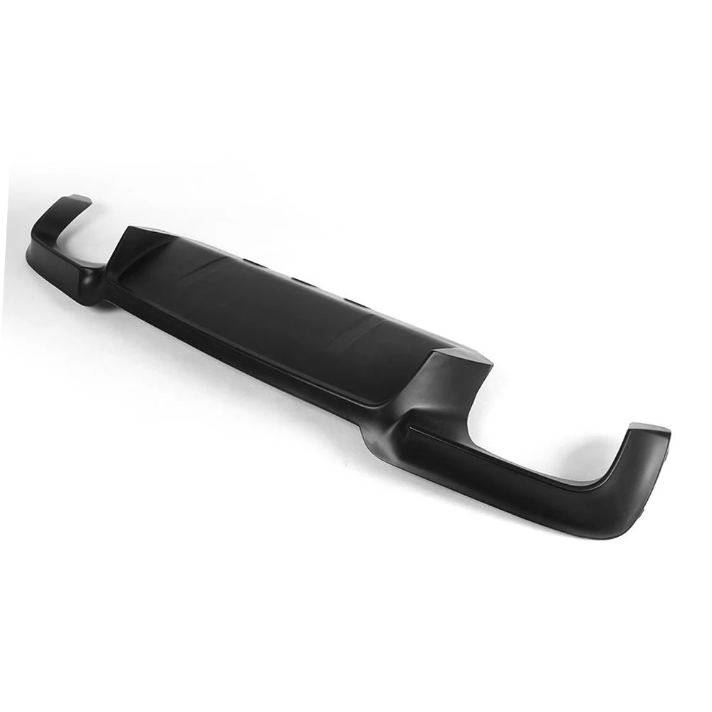 Black FRP Для 5 серии Прямой задний бампер из углеродного волокна спойлер диффузор для BMW F10 M5 Sedan 2012- Черный FRP - Цвет: Black FRP