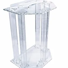 Чистый новейший модный акриловый дизайн кафедра церкви, Пользовательский Прозрачный Акриловый кафедра церкви