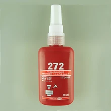 Puissant Anti-perte en vrac fixe sûr adhésif vis colle silicone résine liquide 50ML sceller prévenir les chocs environnement colle