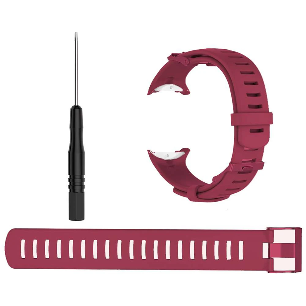 

Soft Silicone Watch Strap for Suunto D6 Dive/ D6i Smart Watch Wrist Strap Watchband Replacement Spare Parts
