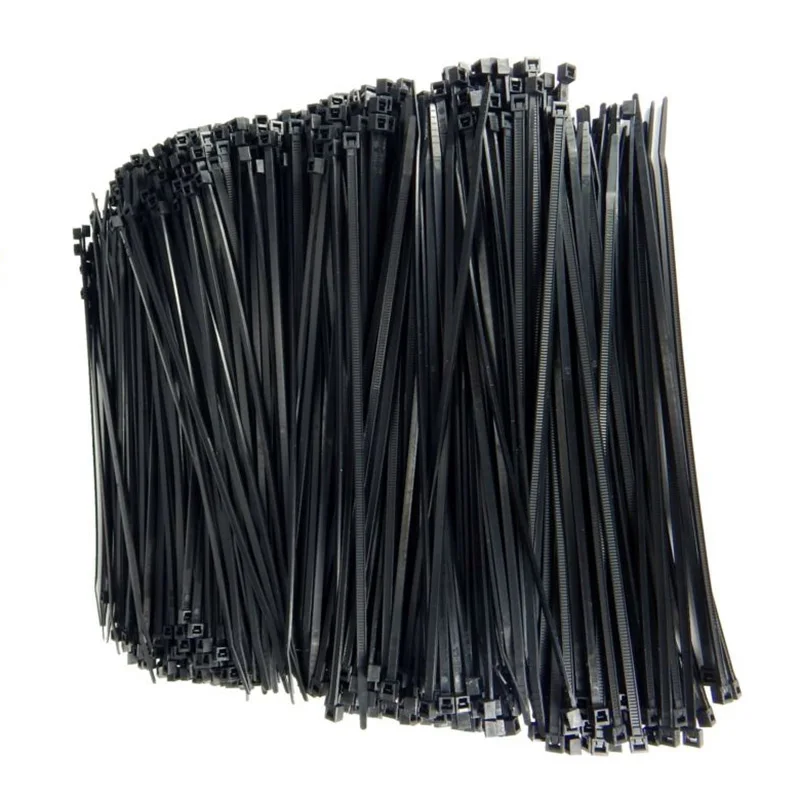 

1000pcs Cable Ties UV Stabilized Nylon Tensile Wire Replacement Accessory Cords Self-locking Practical
