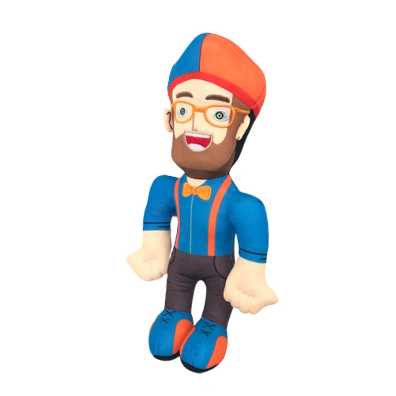 30 см Blippi плюшевая кукла игрушка мягкая игрушка для ребенка подарок косплей реквизит Куклы развивающие дети подарок детский подарок