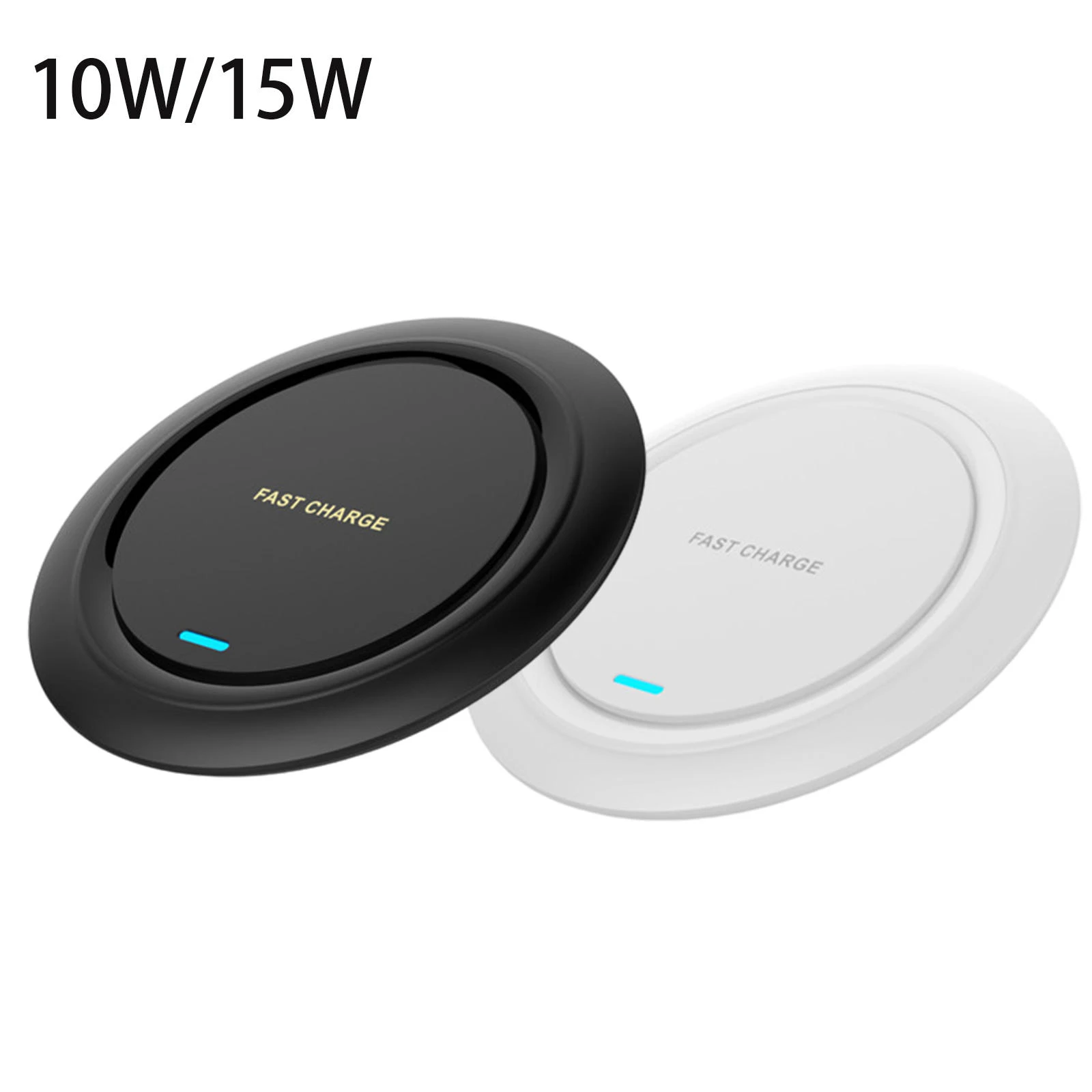 Cargador inalámbrico de inducción rápida Qi para iPhone X / 8/8 Plus, 10W, para Samsung Smartphones / S8 / S8 Plus / S7|Cargadores inalámbricos| - AliExpress