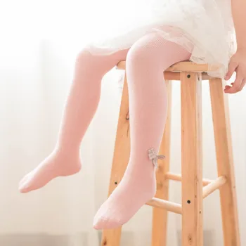 

Baby Cute Pantyhose Kids tights Knee Toddler Baby Kids Girls Letter Bow Stockings Panty Hose Pants Trousers Clothes For 0-4 Year