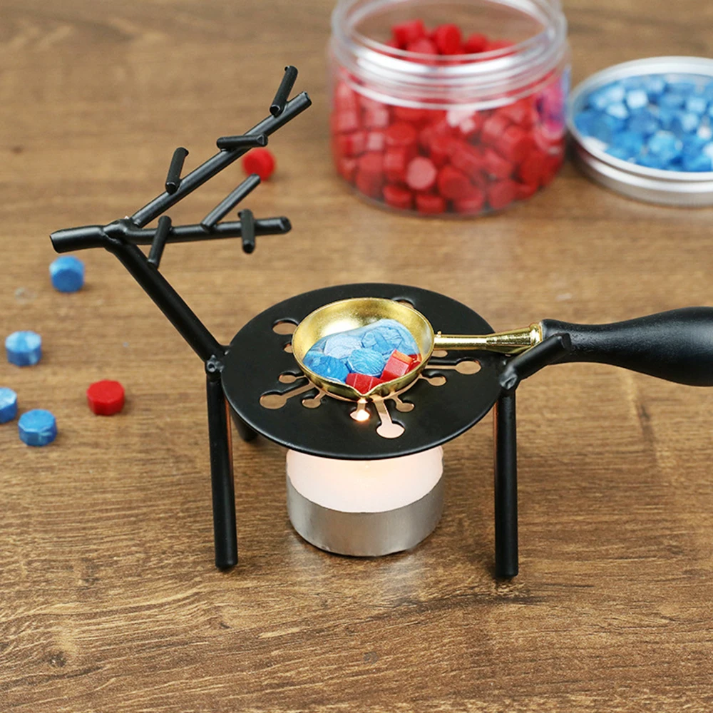 Deer shaped Retro Wax Seal Metal Iron Wax Stick Sealing Wax Furnace
