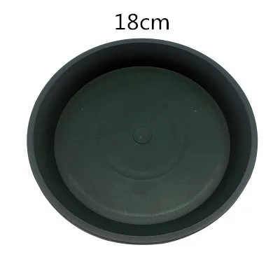 18cm Пластиковый корень цветочный горшок большой поднос для рассады детский суккулентный горшок для трансплантации горшок контейнер для украшения дома и сада - Цвет: 18cm