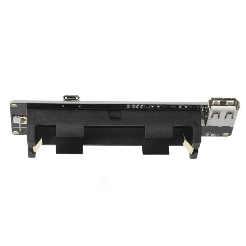 18650 Батарейный блок Щит Плата V3 Micro USB порт type-A USB 0.5A для зарядки Прямая поставка