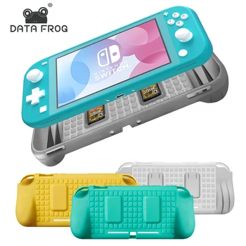 

Soft Silicone Protective Case For Nintend Switch Lite Hand Grip Skin Anti-scratch Shell Handle Game Card TPU Protective Cover