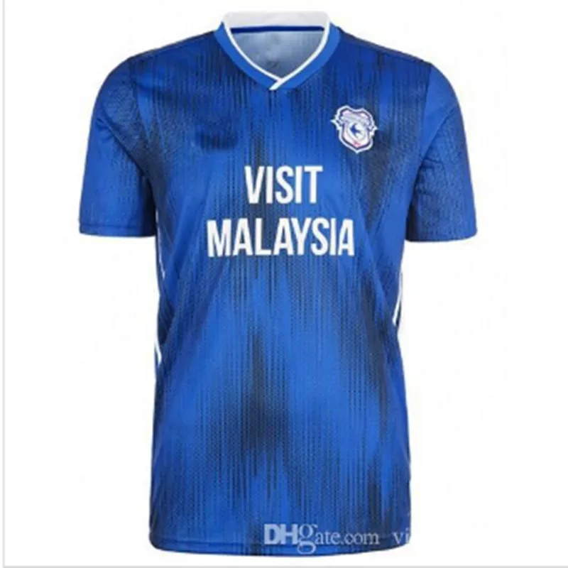 shirt / Кардифф город футбольные майки домашние футбольные рубашки - Цвет: shirt