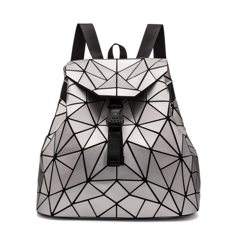 

Lady Folding Student Leisure Diamond Backpack