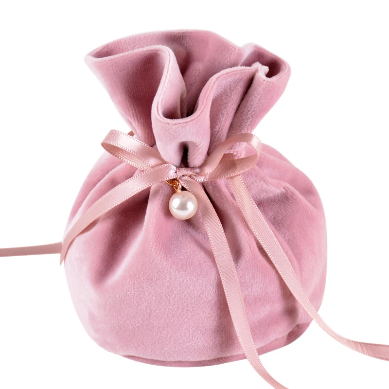 

12x9Cm Newest Flannel Jewelry Gift Bags Wedding Favors And Candy Gifts Package Bag 20Pcs