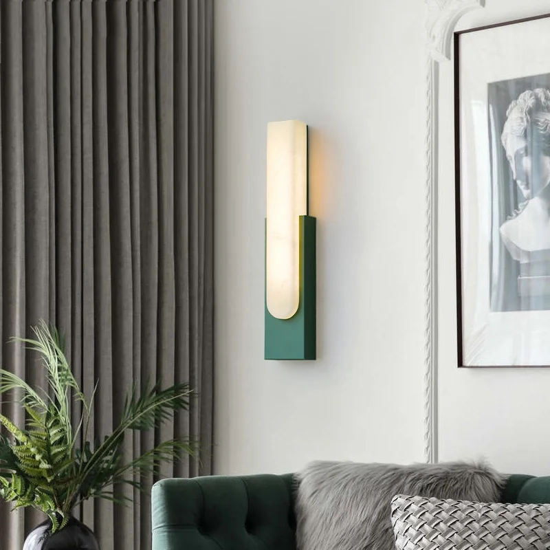 

Nordic living room background wall lamp simple bedroom lamp corridor aisle decoration wall light