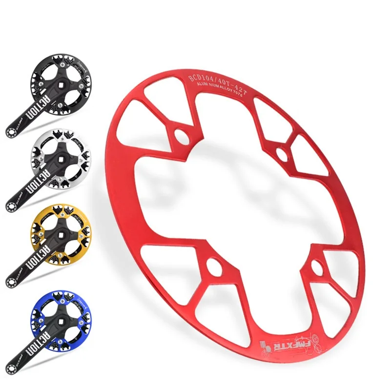 104BCD MTB Bike Chainring Protection Cover 32T/34T 36T/38T/40T/42T Bicycle Sprocket Crankset Guard Chainwheel Protector bike chainring,bike crank cover,bike crank,bike crankset,bicycle parts