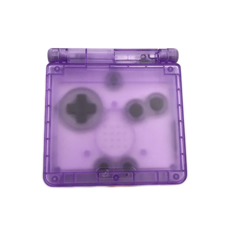 Для Gameboy Advance SP Классический прозрачный корпус на замену объектива экрана для GBA SP Корпус чехол