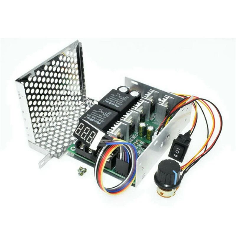 DC10-55V 100A 5000 Вт Реверсивный двигатель постоянного тока регулятор скорости PWM контроль мягкого запуска