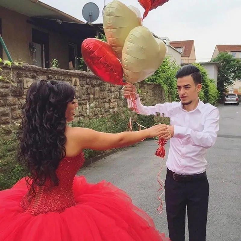 Vestido De noviaвысокое качество Турция красный цвет свадебное платье бальное платье Тюль для Женщин Вестерн свадебное платье Плюс Размер Свадебные платья