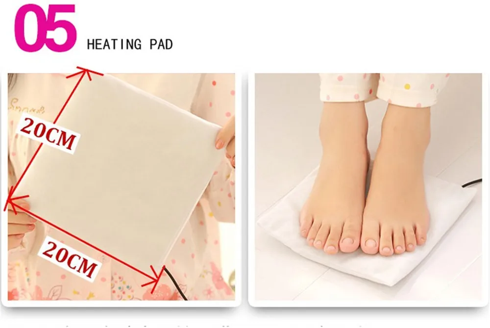 Cartoon USB or 12V Electric Heat Slipper Warm Foot Warmer Heating Pad Home Office Winter Heating Warm Foot Heater Hot Sale