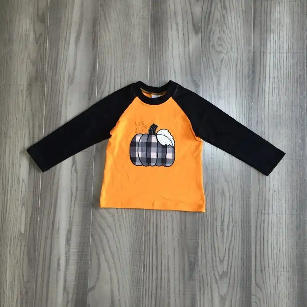 baby boy pumpkin shirt