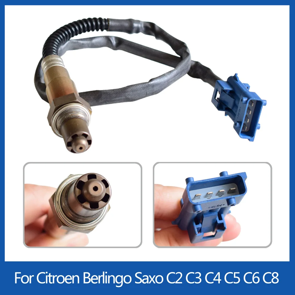 Для Citroen C2 C3 C4 C5 C6 C8 Peugeot 206 207 306 307 O2 лямбда зонд кислородный датчик 0258006185 9636876580 96368765