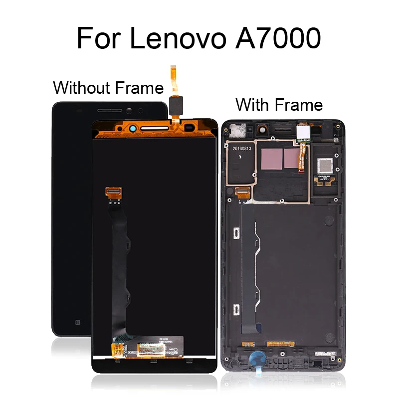 New Lcd For Lenovo A7000 Lcd Display Touch Screen Digitier Assembly With Frame For Lenovo A7000 Display Screen With Gifts Mobile Phone Lcd Screens Aliexpress