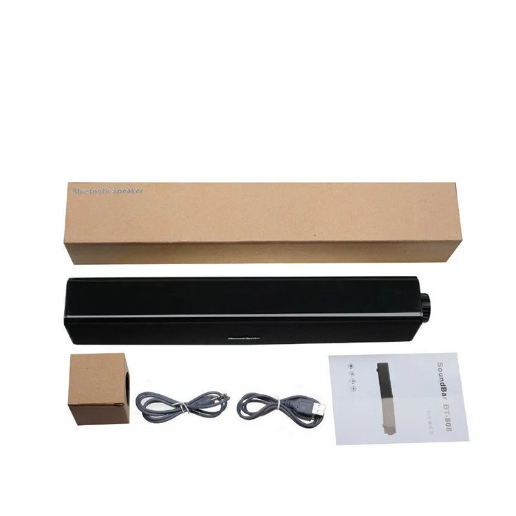 20W wireless bluetooth speaker computer TV subwoofer speaker portable bookshelf column computer-aided rotation