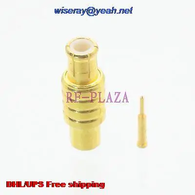DHL/EMS 200 шт разъем штекер mcx припой для полужесткой RG405 0,08" кабель прямой-A3