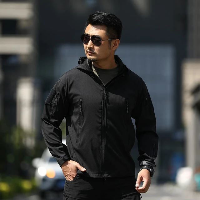 Men'S Jacket Waterproof Warm Hooded 