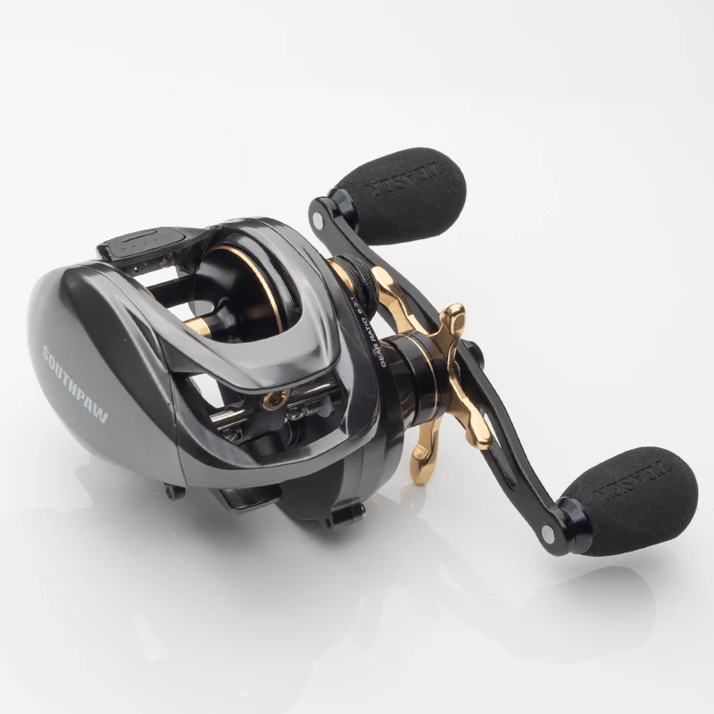 

OBSESSION 12.5kg Power Drag Baitcasting Fishing Reel 10+1BB 6.3:1 Centrifugal Brake Aluminum Carp Fishing Reels de pesca