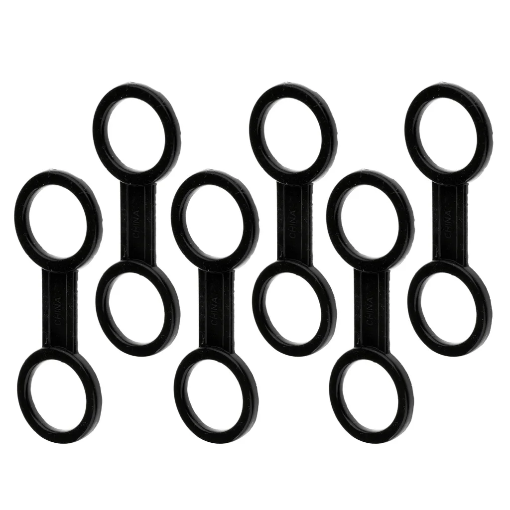 6 Pack Snorkel Retainer, Universal Scuba Diving Dual Loop Snorkel Keeper Spare Parts Accessories 6 Pack Snorkel Retainer, Universal Scuba Diving Dual Loop Snorkel Keeper Spare Parts Accessories