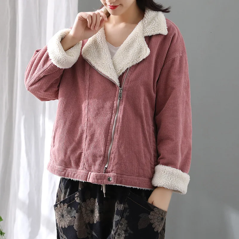 002 Max LuLu, теплая уличная одежда для девушек, Корейская зимняя куртка, модная одежда для женщин, пальто с меховой подкладкой в стиле панк, Повседневная зимняя парка размера плюс - Цвет: 002