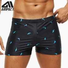 AIMPACT, мужские шорты для плавания, модные, сексуальные, для серфинга, для моря, пляжная одежда, плавки, летние, для отдыха, квадратные ноги, шорты для плавания, AM8159