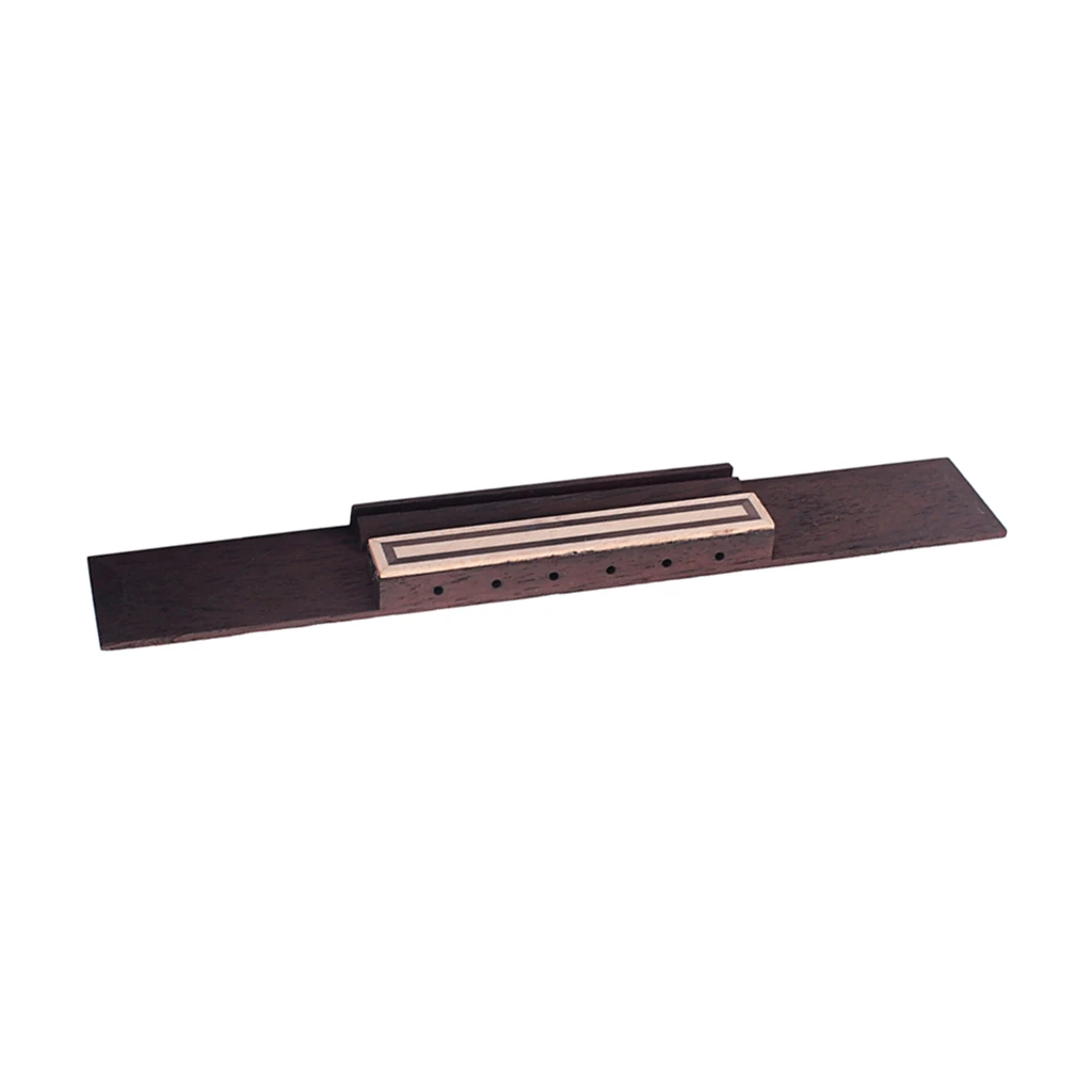 Wooden Guitar Bridge For 6 String Classical Guitar 187 X 30 X 10mm