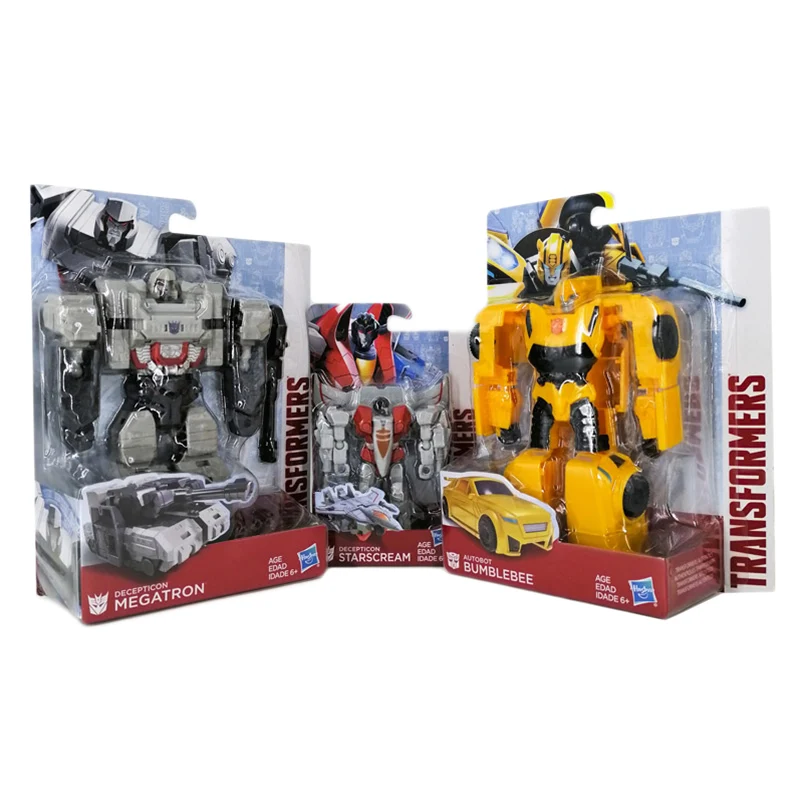 Hasbro Robot Autobot Bumblebee Starscream Megatron, deformación niños, regalos de navidad|Transformador/Robot| - AliExpress