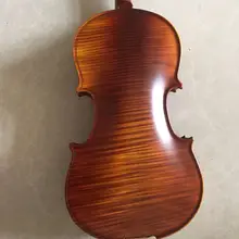 Начинающая скрипка ручной работы 4/4 3/4 цельная деревянная Скрипка Струнный инструмент с бразильским бантом аксессуары с фабрики