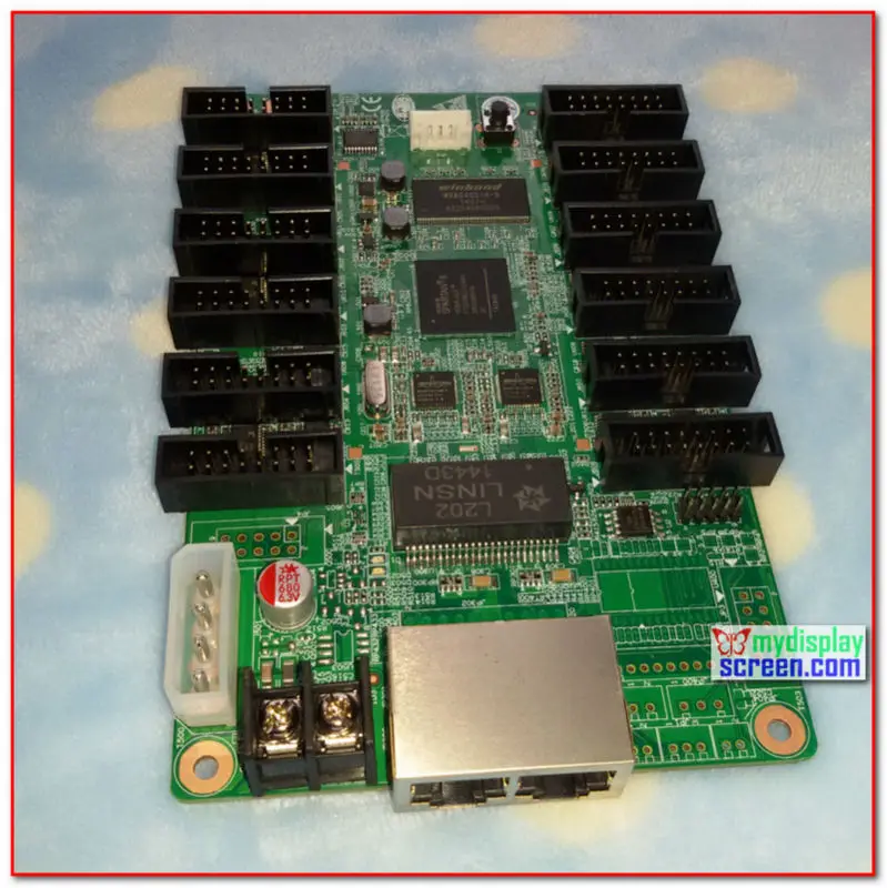 Linsn studio RV908, приемник карты RV908M32, 32 S, 1024*256, rv801, полноцветный rgb система управления/светодиод linsn дисплей получения