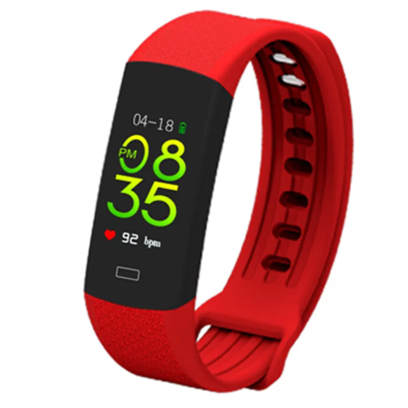 

B6Pro Color Screen Waterproof IP67 Smart Bracelet Men Women Pressure Measurement Heart Rate Monitor Health Wristband Continuous HR MuIti-Sport Alert Camera Remote Smart Wristband Multi-language Band