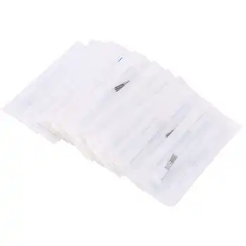 

Microblading Tattoo Supplies 50pcs 15R Manual Tattoo Needle Makeup Microblading Eyebrow Tattoo Needle Accessories Tattoo