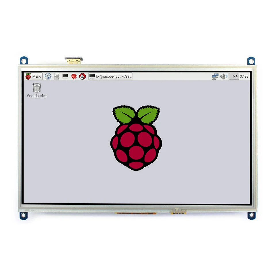 Waveshare-10.1 ġ ׼ ġ ũ HDMI LCD ǻ ,   4B / 3B + / Zero, 1024  600 ػ