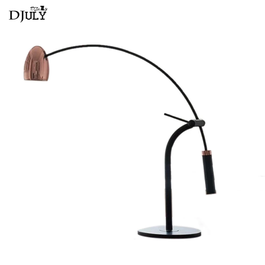 rose gold reading lamp