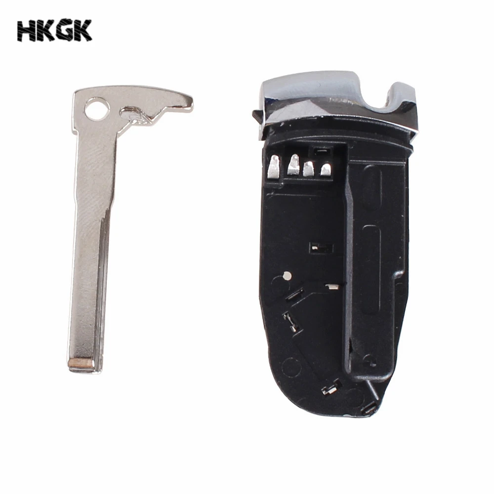 Key Shell 3 button Smart Key Case Shell With Battery Clamp Holder For Mercedes Benz W211 A C E G S R SL ML GML CL GL CLS CLA CLK SLK GLK