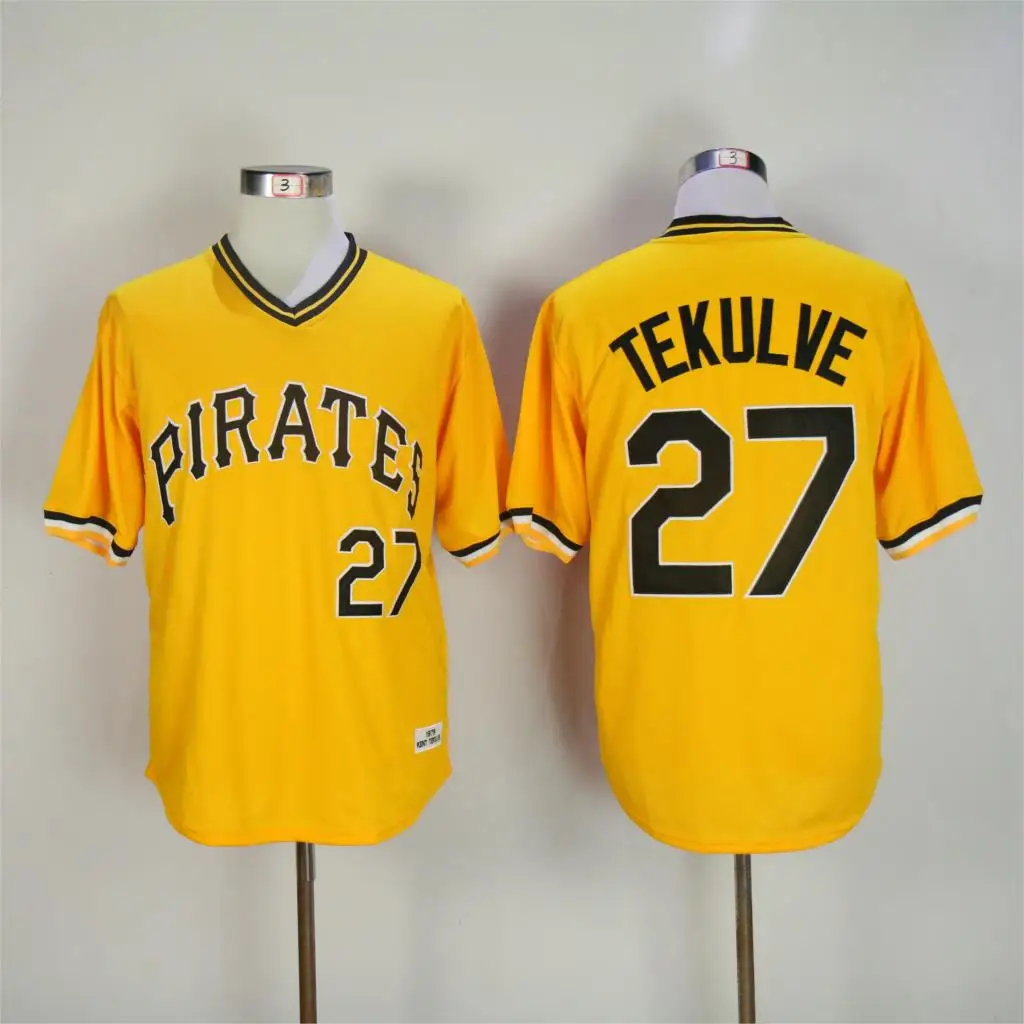 AS PICTURE Для мужчин Питтсбург, roberty Cle, для мужчин, te Willie Stargell, Kent, Tekulve, Francisco Cervelli, Starling, Marte Flex, крутая Базовая Джерси, BHR01 - Цвет: AS PICTURE