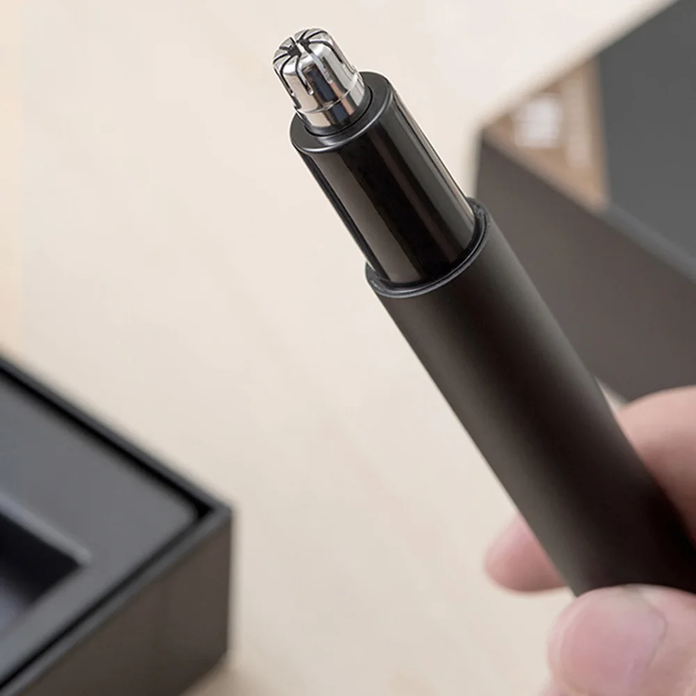 Tanie Mini elektryczna maszynka do włosów w nosie HN1 przenośna minimalistyczna maszynka do włosów w nosie golarka do włosów wodoodporna bezpieczna dla rodziny codziennego użytku