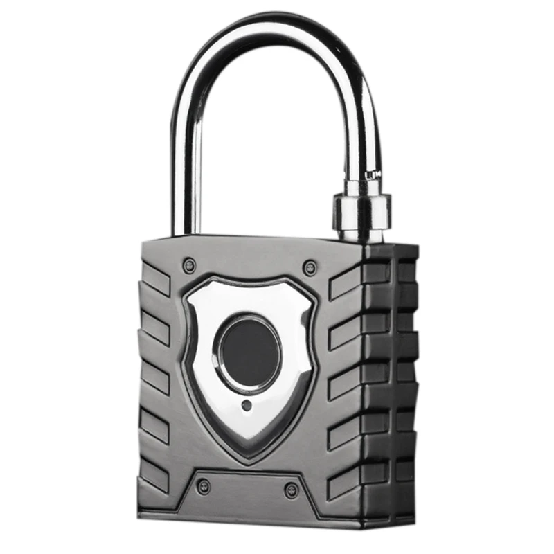 

Smart Fingerprint Padlock Large Outdoor Waterproof Lock Warehouse Door Home Security Password Lock