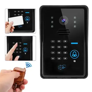

Wireless Video Door Phone Remote Control Intelligent Intercom Doorbell 110-240V sensor movimiento timbre
