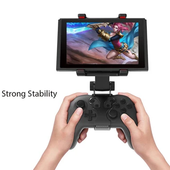 

Adjustable Game Bracket Handle Clip Clamp Fit Controller Clip Mount Holder Games Accessories for Nintend Switch Pro Console