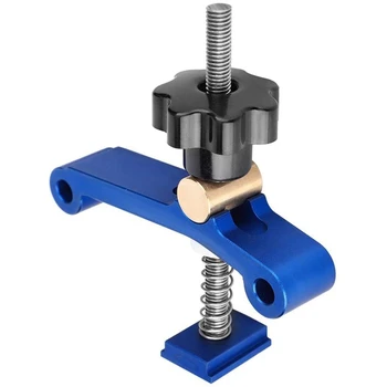 

Woodworking T Slot Block Clamp, Multi-Purpose T Track Clamp Carpentry Pressboard Clamp Kit, DIY Woodworking Tools