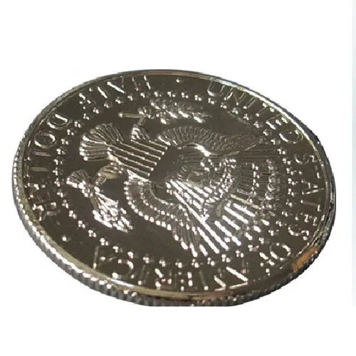 1 шт полдоллара монета серебро/золото магический трюк монета трюк крупным планом уличный фокус Prop Игрушка появляющаяся/исчезающая Иллюзия укус