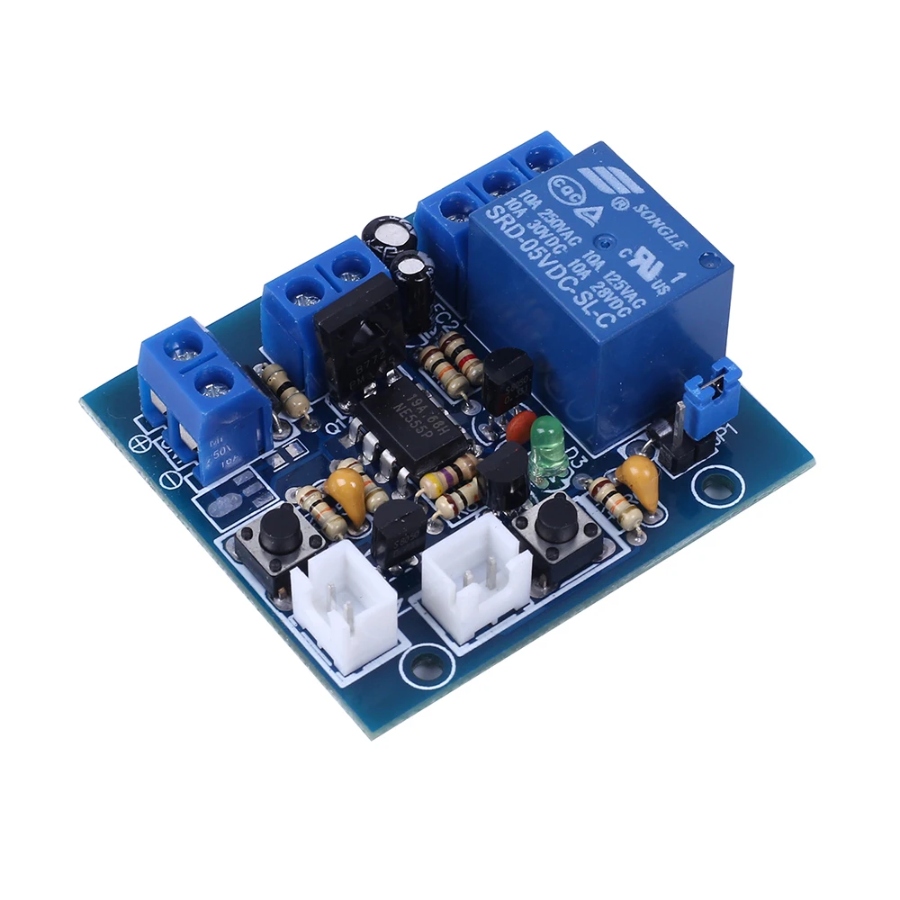 DC 5V Bistable Switch Controller Relay Switch Dual Output Module Dual Button ON/OFF Electronic External Trigger Control