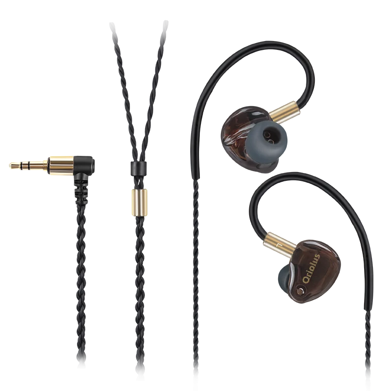 Oriolus наушники Finschi 1DD+ 1BA Hybrid technology Hifi Monitor In Ear - Цвет: Standard Version